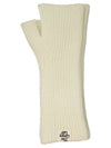 Rib hand warmer Ivory - THE GREEN LAB - BALAAN 10