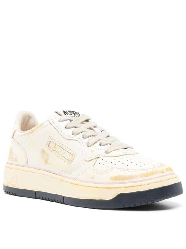 Autry Sup Vintage Low Sneakers Shoes - AUTRY - BALAAN 3