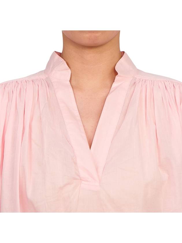 Women's Cory Short Sleeve Blouse Pink - VANESSA BRUNO - BALAAN 6