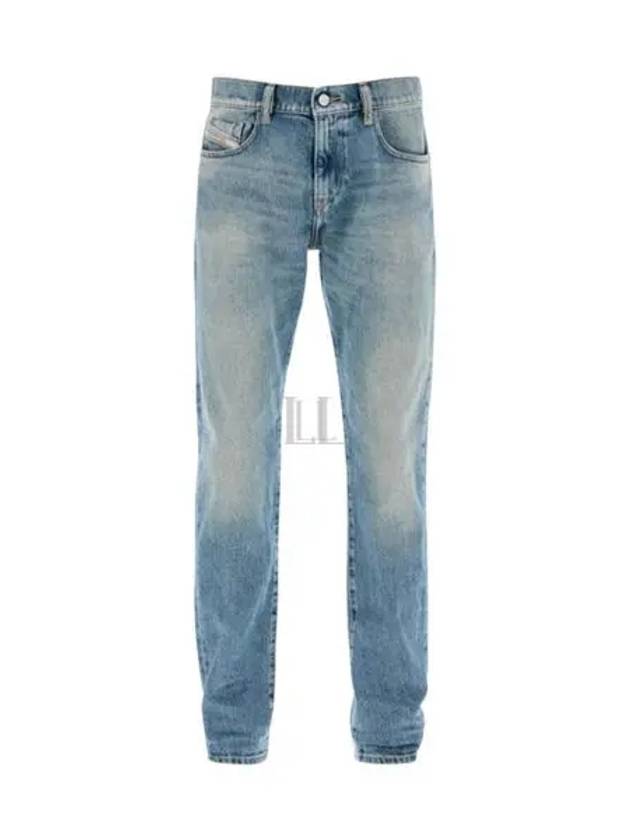 2019 D Strukt Slim Fit Jeans Medium Blue - DIESEL - BALAAN 2