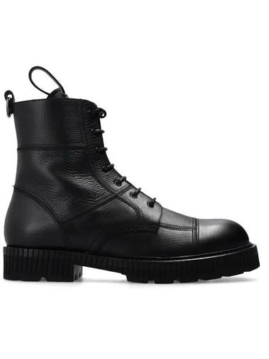 lace-up ankle boots black - DOLCE&GABBANA - BALAAN 1