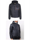 Men's LIHOU Patch Hood Padded Navy - MONCLER - BALAAN 5