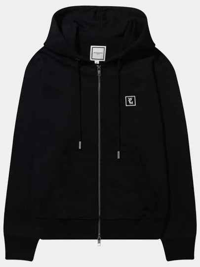 Back Logo  Zip-Up Hoodie Black - WOOYOUNGMI - BALAAN 2