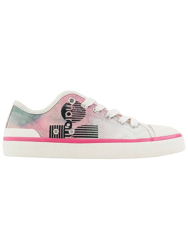 Women's Binkoo Logo Low Top Sneakers Pink - ISABEL MARANT - BALAAN 3