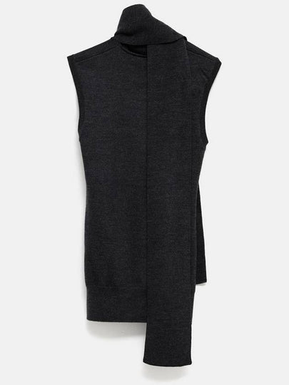 Sleeveless Scarf Knit Top - TOTEME - BALAAN 2