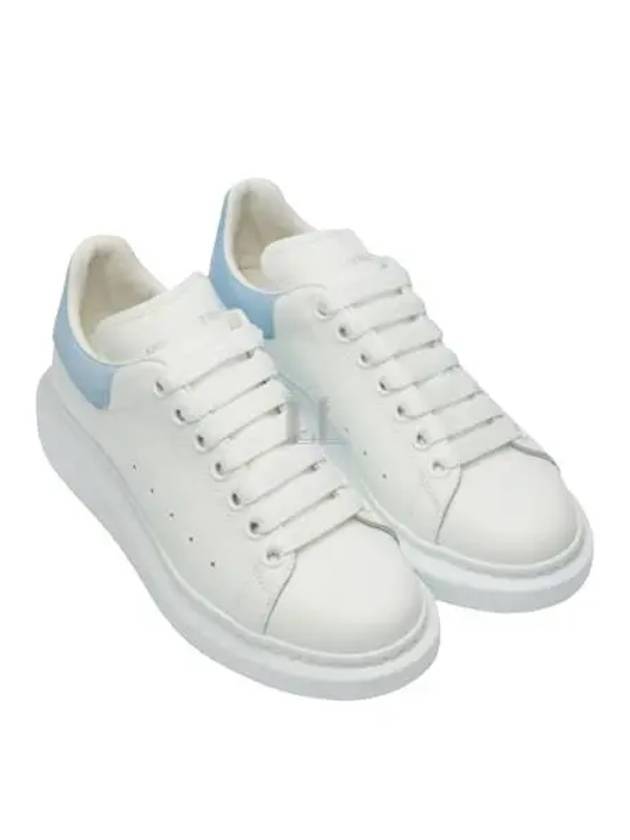 Oversized Low Top Sneakers White Powder Blue - ALEXANDER MCQUEEN - BALAAN 2