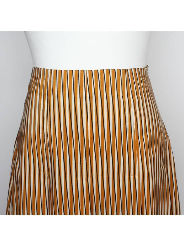 Mustard striped skirt 44 55 - MARNI - BALAAN 4