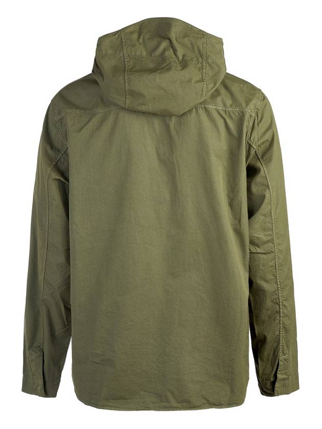 Gabardine Lens Long Sleeve Anorak Green - CP COMPANY - BALAAN 4