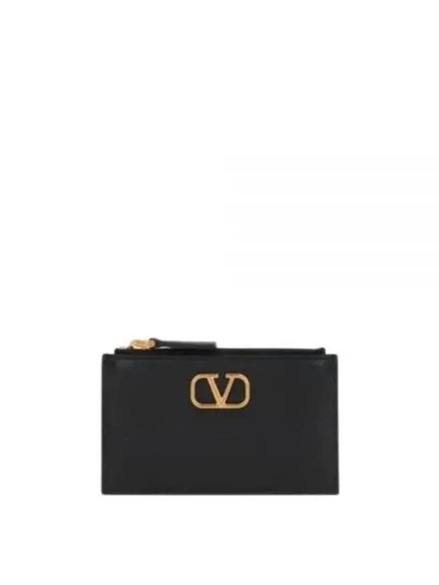 5W0P0W17 SNP 0NO 5W2P0W17 V Logo Signature Card Case - VALENTINO - BALAAN 1