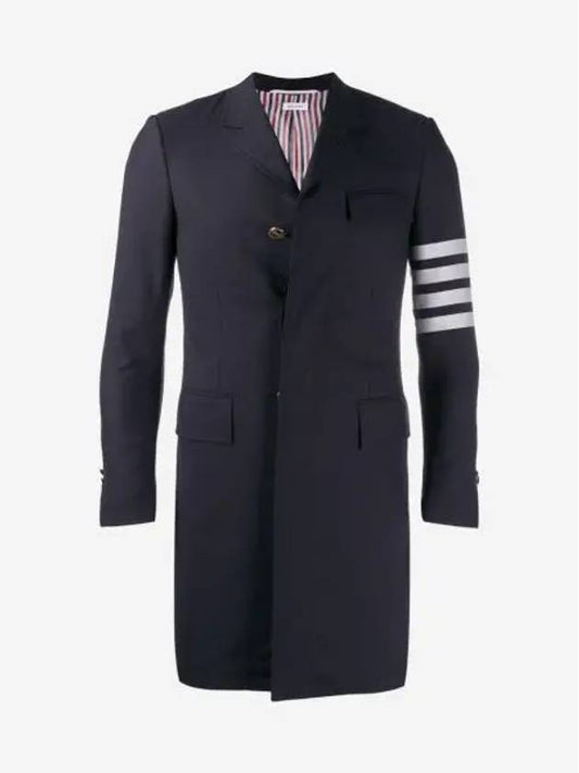 Chest Field Twill Cord Jacket Black - THOM BROWNE - BALAAN 2