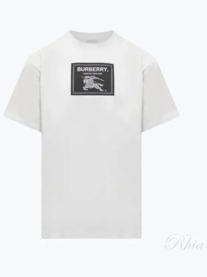 Men's Prorsum Label Cotton Short Sleeve T-Shirt White - BURBERRY - BALAAN 2