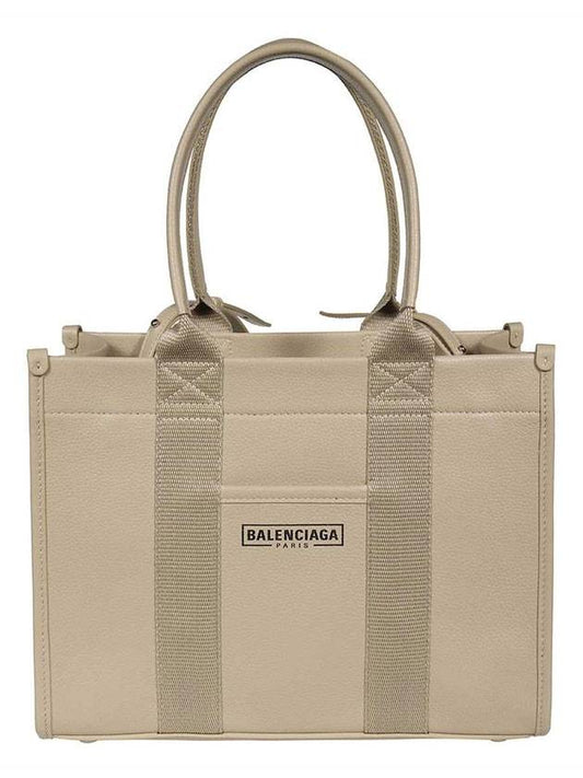 Hardware Small Cross Tote Bag Beige - BALENCIAGA - BALAAN 1