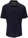 Men's Short Sleeve Polo Shirt Black - BRUNELLO CUCINELLI - BALAAN 2