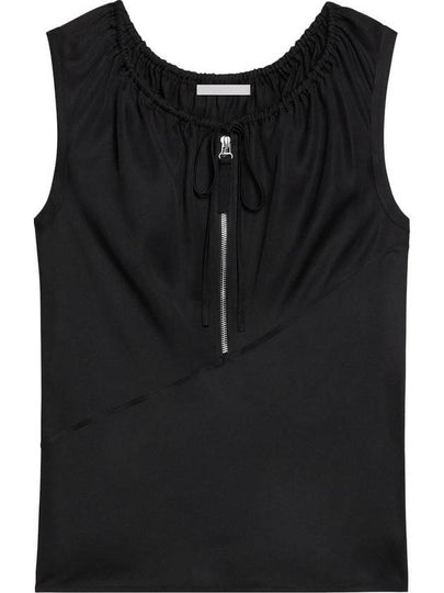 Drawstring Sleeveless Black - HELMUT LANG - BALAAN 2