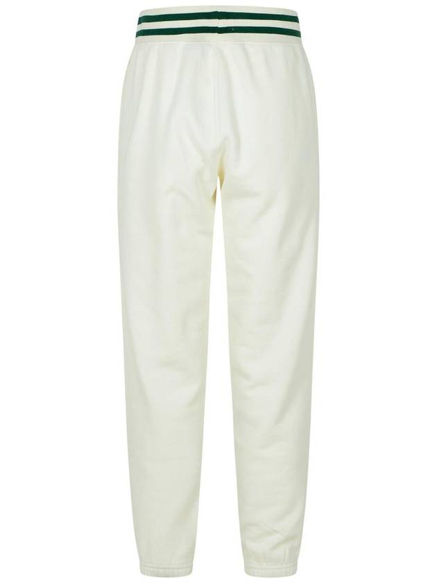 Polo Ralph Lauren White Cotton Joggers - POLO RALPH LAUREN - BALAAN 3