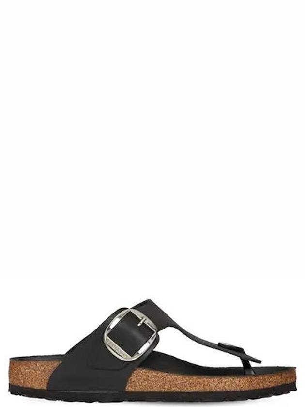 GIZEH BIG BUCKLE SANDALS BLACK - BIRKENSTOCK - BALAAN 1