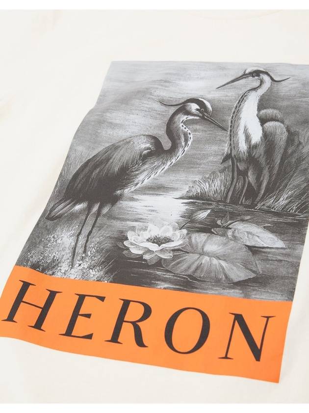 OS Heron BW Logo Print T-Shirt - HERON PRESTON - BALAAN 5