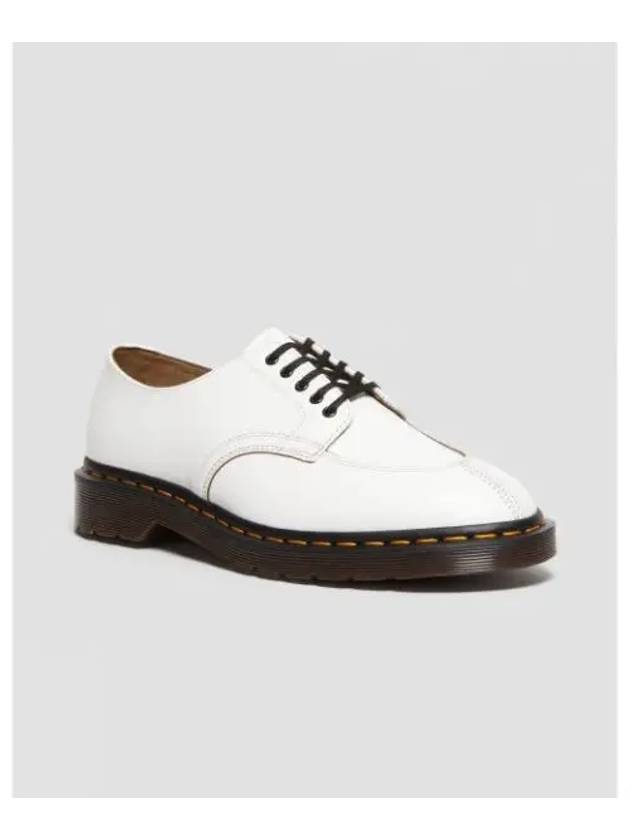 2046 Vintage Smooth Leather Derby White - DR. MARTENS - BALAAN 2