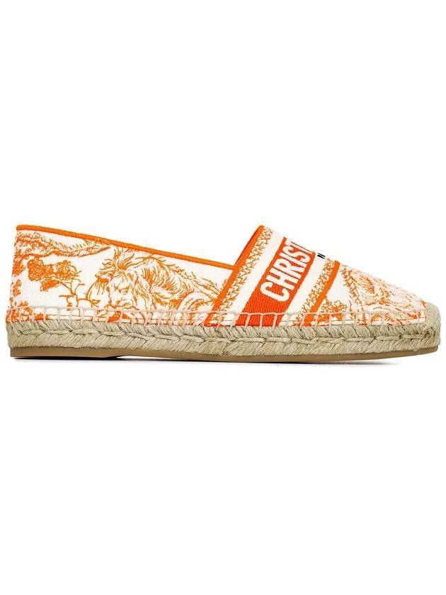 Women's Granville Espadrilles Orange - DIOR - BALAAN 1