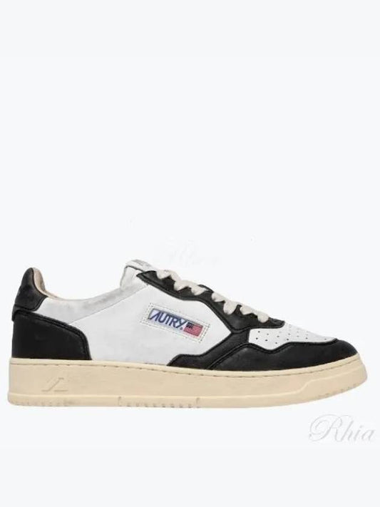 Medalist Bicolor Low Top Sneakers Black - AUTRY - BALAAN 2