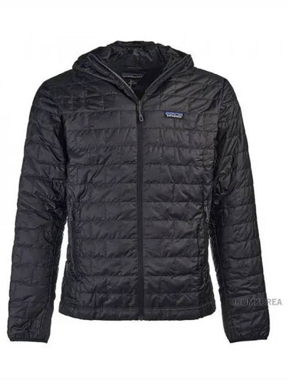 Men's Nano Puff Insulated Hooded Padding Black - PATAGONIA - BALAAN 2