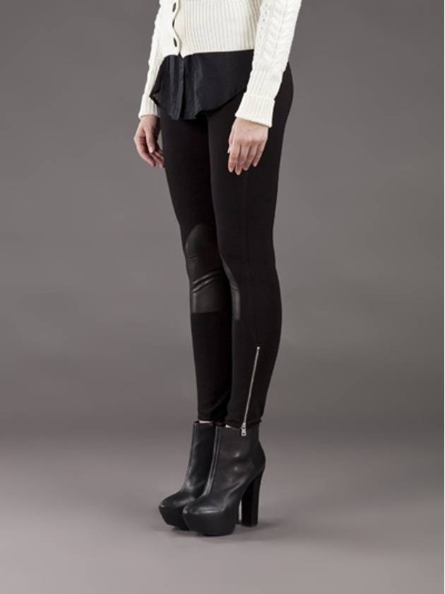 McQ by ss charcoal Jodhpur Leggings - ALEXANDER MCQUEEN - BALAAN 3