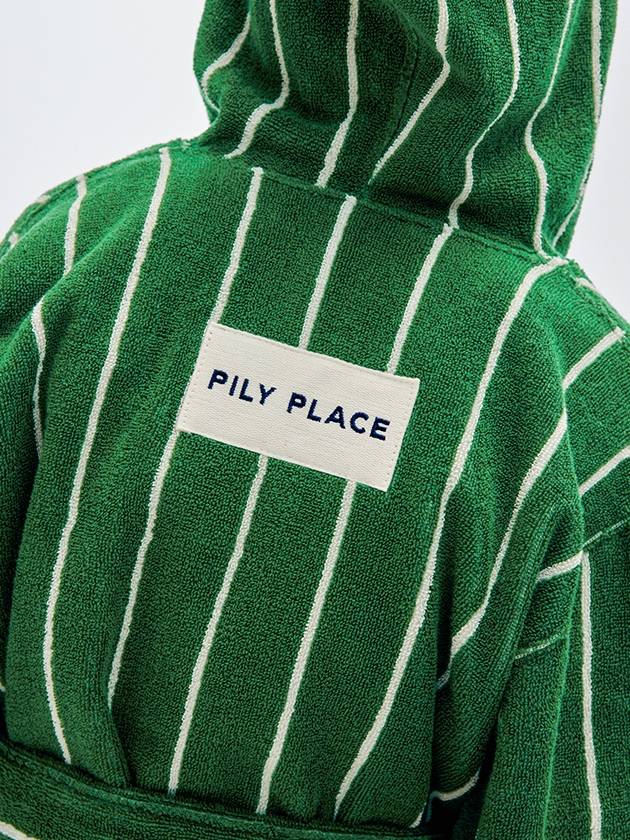 Terry Kids Robe Green Pin - PILY PLACE - BALAAN 3