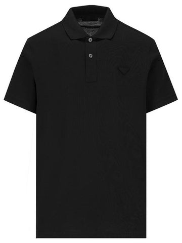 Prada T-shirts and Polos Black - PRADA - BALAAN 1