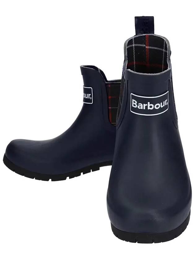 Women's Kingham Wellington Rain Boots Navy - BARBOUR - BALAAN 3