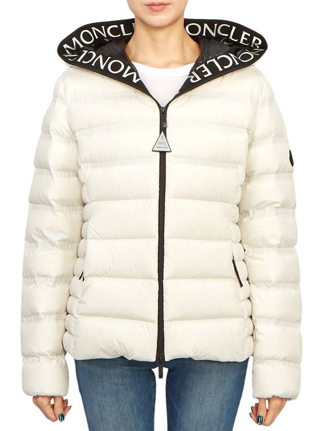 Alete Short Down Padding Ice Grey - MONCLER - BALAAN 3