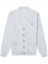 Bold Fox Head Patch Regular Cardigan Black - MAISON KITSUNE - BALAAN 1