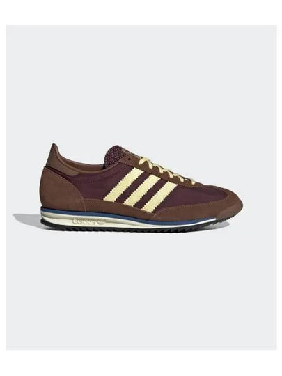 SL 72 OG Suede Low Top Sneakers Maroon Almost Yellow - ADIDAS - BALAAN 2