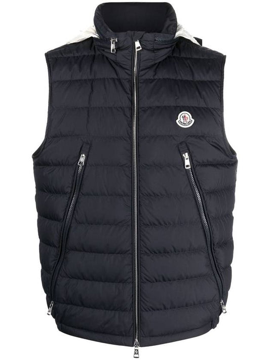 Albyt Padded Down Vest Night Blue - MONCLER - BALAAN 2