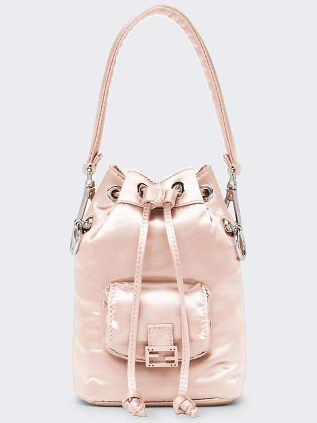 Mon Tresor Small Nylon Bucket Bag Pink - FENDI - BALAAN 2