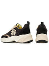 Good Luck Trainer Low Top Sneakers Black - TORY BURCH - BALAAN 7