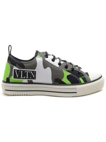 VLTN Logo Low Top Sneakers - VALENTINO - BALAAN 1