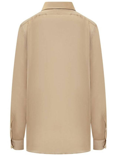 Tom Ford Silk Shirt With Pleated Detail - TOM FORD - BALAAN 2