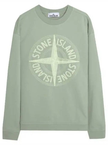 Garment Dying Compass Logo Embroidered Sweatshirt Men - STONE ISLAND - BALAAN 1