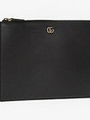 GG Marmont clutch bag black gold 547077 - GUCCI - BALAAN 3