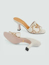 x Adidas leather sandals beige - GUCCI - BALAAN 6