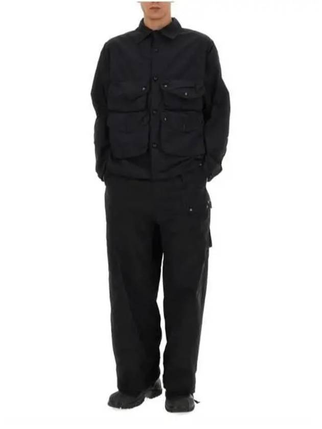 24SS Pocket Overshirt Jacket Black - TEN C - BALAAN 3