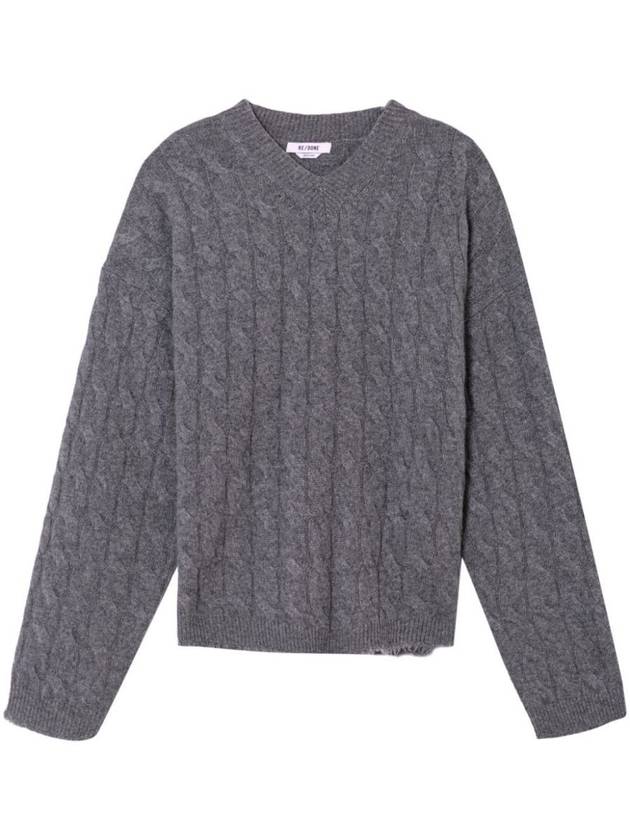 Re/Done Sweaters Grey - RE/DONE - BALAAN 1