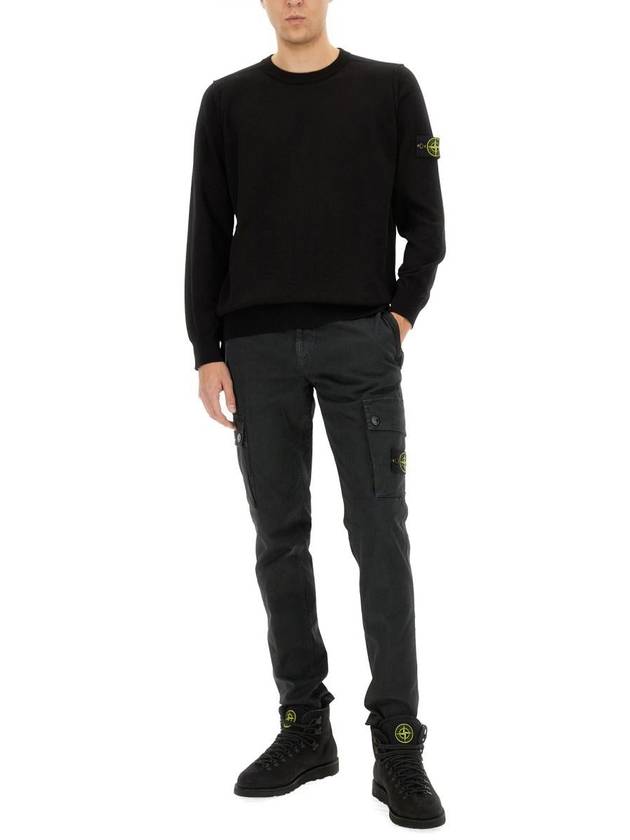 Stone Island Jersey With Logo - STONE ISLAND - BALAAN 2