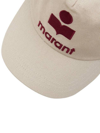 Tyron Logo Ball Cap Ivory - ISABEL MARANT - BALAAN 8