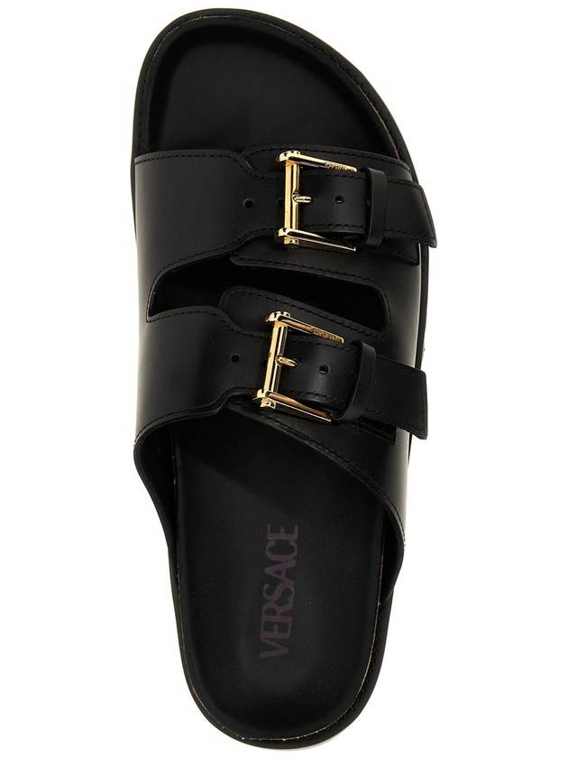 Sandals 10110791A051471B00V Black - VERSACE - BALAAN 5