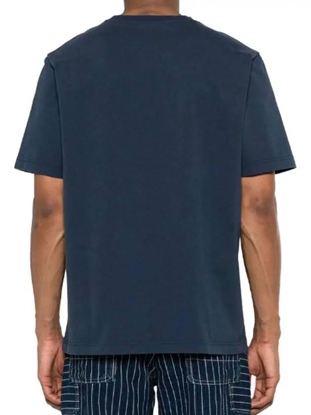 Bold Fox Head Patch Comfort Short Sleeve T-Shirt Navy - MAISON KITSUNE - BALAAN 5