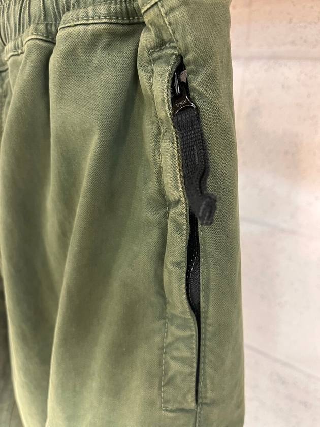 Waffen Patch Cargo Track Pants Khaki - STONE ISLAND - BALAAN.