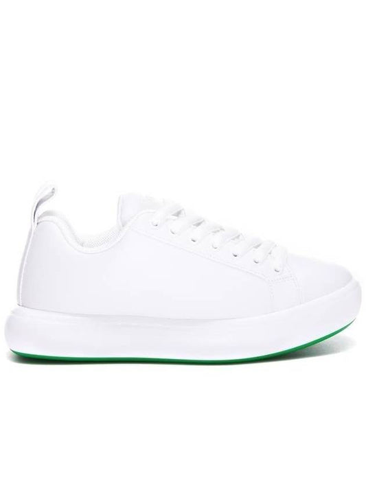 Leather Low Top Sneakers White - BOTTEGA VENETA - BALAAN 1