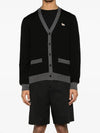 Baby Fox Patch Regular Cardigan Black - MAISON KITSUNE - BALAAN 2