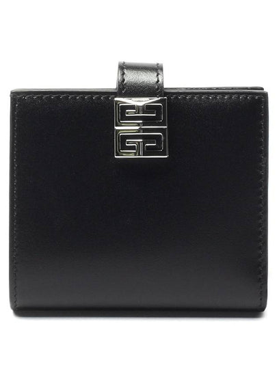 4G Metal Logo Small Half Wallet Black - GIVENCHY - BALAAN 2